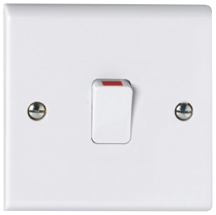 Deta Slimline 20A DP Control Switch