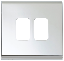 GRID PLATE CHROME 2G