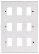 GRID PLATE 9G WHITE