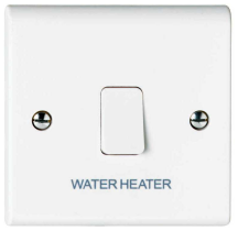 Deta Slimline 20A DP Control Switch 'Water Heater'