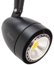 Illuma LumaPAR Eclipse GU10 Track Spotlight Black