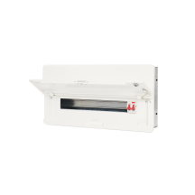 Contactum 18 Way 100A Flush Mounted Consumer Unit ISO Incomer