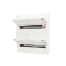 Contactum 42Way 100A Surface Mounted Consumer Unit ISO Incomer