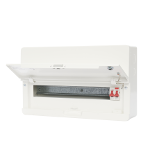 Contactum 18Way 100A Surface Mounted Consumer Unit ISO Incomer