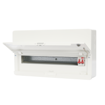 Contactum 20Way 100A Surface Mounted Consumer Unit ISO Incomer