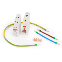 Contactum 40kA 1 Module Single Pole and Neutral Type 2 Surge Protection Kit