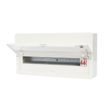 Contactum 22Way 100A Surface Mounted Consumer Unit ISO Incomer