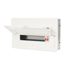 Contactum 14 Way 100A Flush Mounted Consumer Unit ISO Incomer