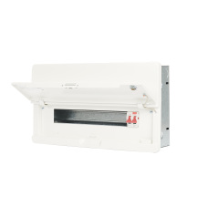 Contactum 16 Way 100A Flush Mounted Consumer Unit ISO Incomer