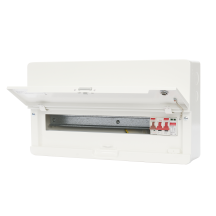 Contactum 18Way 100A Surface Mounted Consumer Unit ISO Incomer +SPD