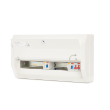 Contactum 16 Way 80A Consumer Unit ISO Incomer + 2 RCD Class A