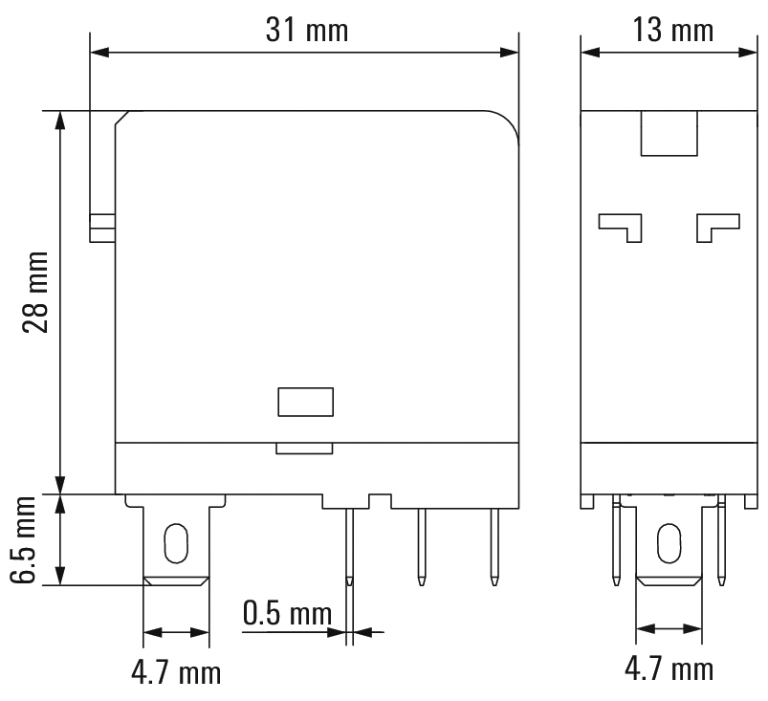 Relay 230V AC DRI314730