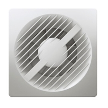 100MM WALL FAN LV HUM TI