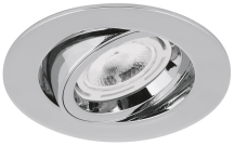 Aurora Fixed GU10 50w Adjustable Downlight - Polished Chrome