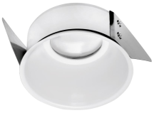 Aurora Slimtrim Baffle Downlight Bezel - White