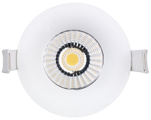 Aurora Curvee 7w Baffled Dimmable Downlight 3k