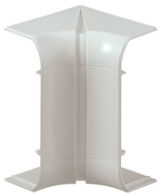 MK Prestige 3D Skirting Flexible Internal Corner White (Sold in 1's)