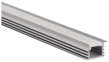 Aurora Recessed Aluminium Profile 1m