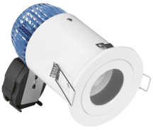 Aurora EFD IP44 GU10 Baffled Downlight - Matt White