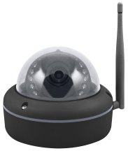 Camera Dome CCTV Wire Free 1080P Black