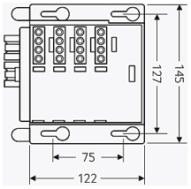 CP Electronics Vitesse Extender Module 4 Pole with 4 Outputs