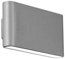 Aurora WallE IP65 12w LED Wall Light 4k - Grey