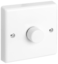 Aurora 2 Way 1 Gang 1-10v LED Rotary Dimmer