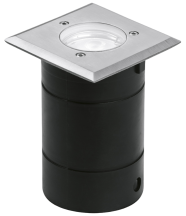 Aurora G-Lite GU10 IP65 Square Walkover - Stainless