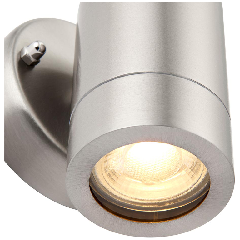 Saxby 13801 Wall Light GU10 35W Stainless Steel