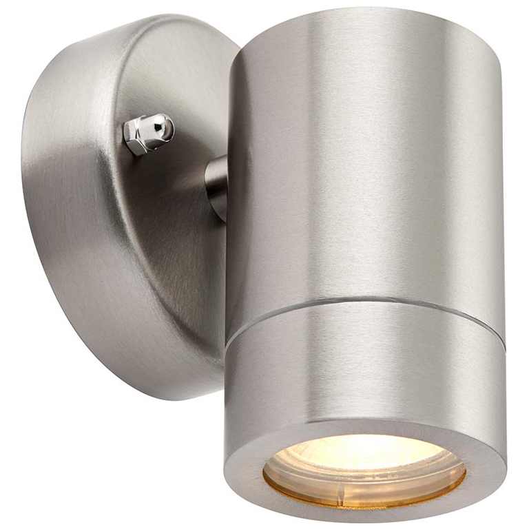 Saxby 13801 Wall Light GU10 35W Stainless Steel