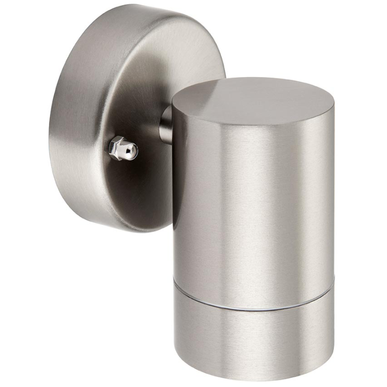 Saxby 13801 Wall Light GU10 35W Stainless Steel