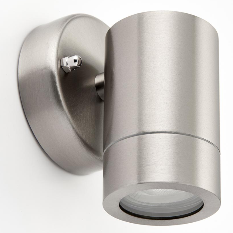 Saxby 13801 Wall Light GU10 35W Stainless Steel