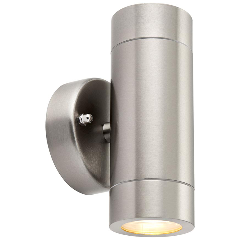 Saxby 13802 Wall Light GU10 2 x 35W S/S