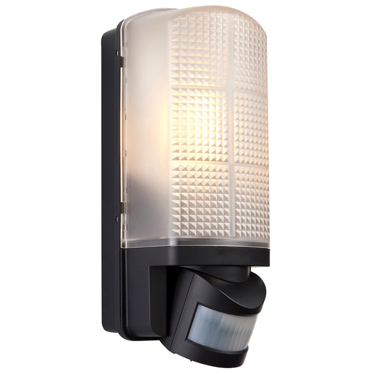 Saxby 48739 Wall Light E27 GLS 60W Blk