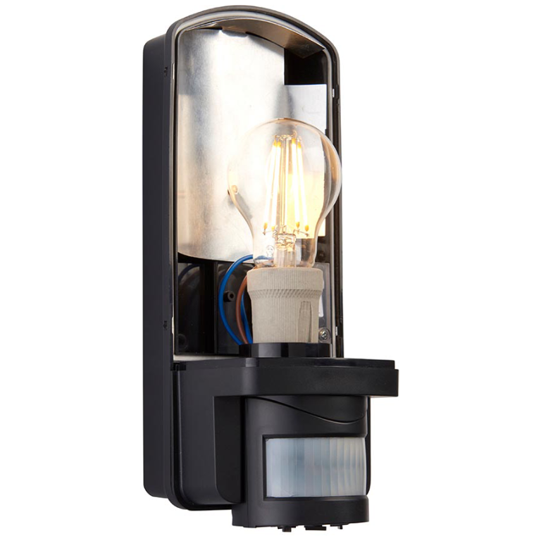 Saxby 48739 Wall Light E27 GLS 60W Blk