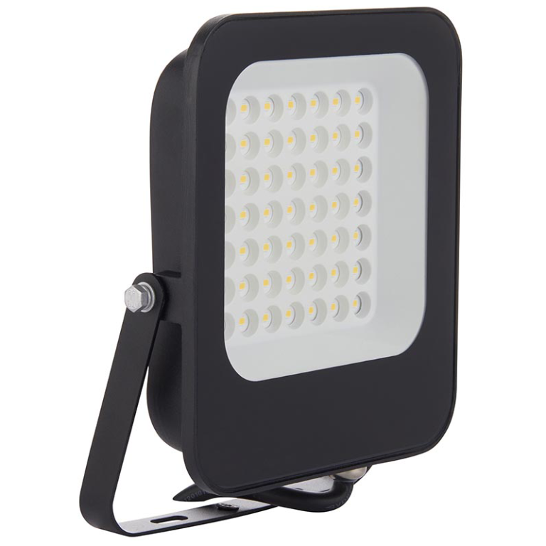 LED FLOOD 30W C/W BLACK