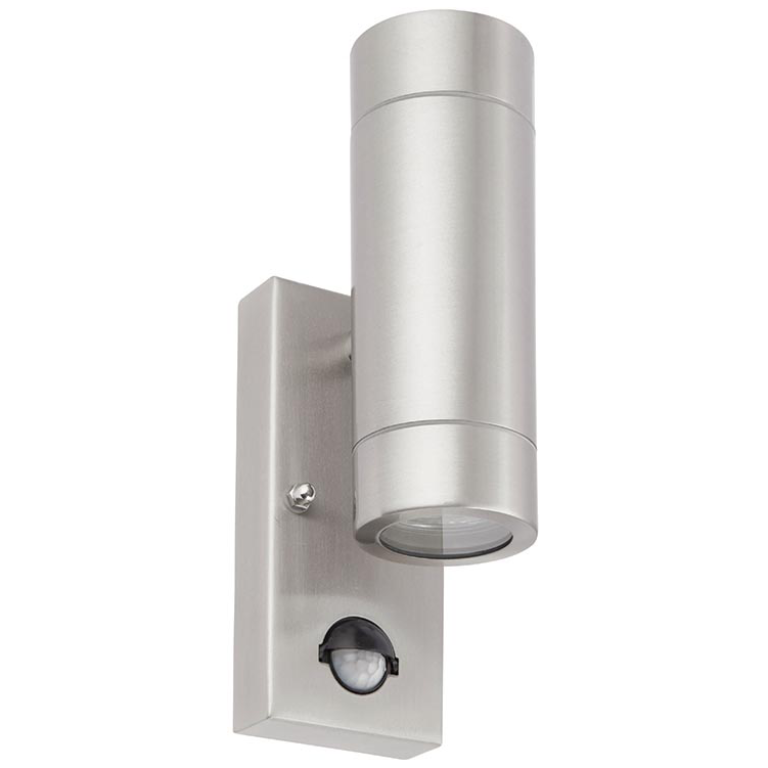 Saxby 75430 Palin Wall 2 Light & PIR 7W