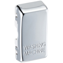 Chrome Nexus Grid Embossed Washing Machine Rocker