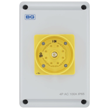 100A 4P ROTARY ISOL IP65