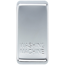 Chrome Nexus Grid Embossed Washing Machine Rocker