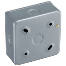 Connection Unit Fused RCD Flex Outlet 13A Metalclad