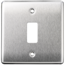 1G GRID FRONT PLATE