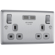 13A 2G DP SW SOCKET+USB