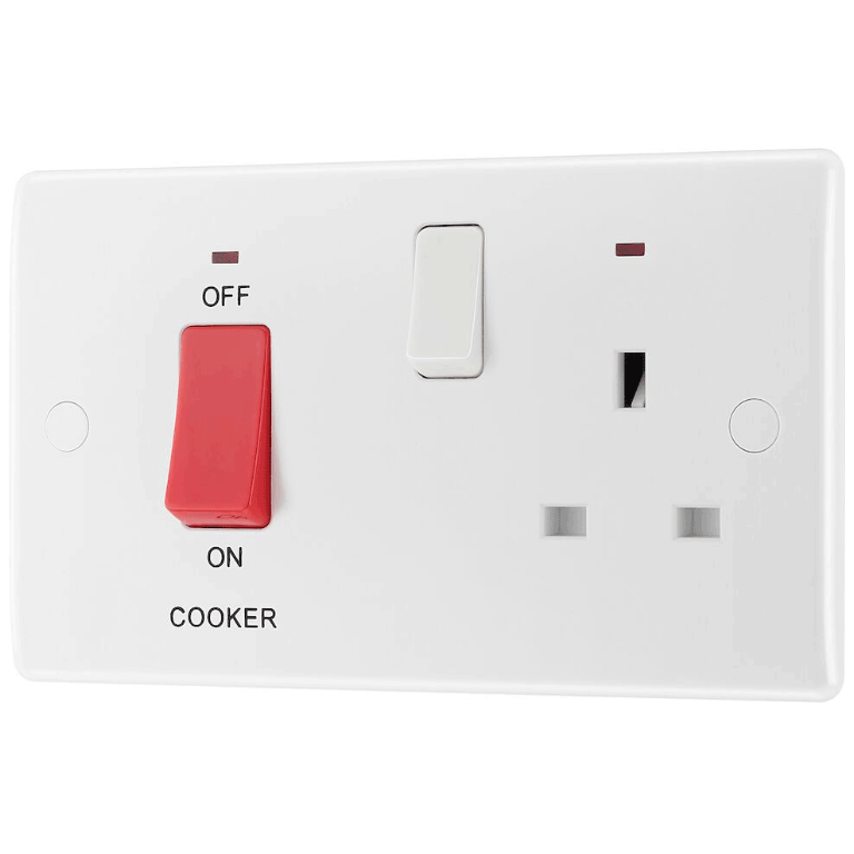 Cooker Control Unit With Neon Indicator