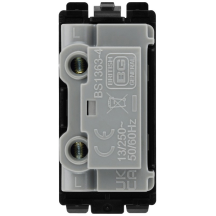 Nexus Grid Black Nickel Fuse Holder Module