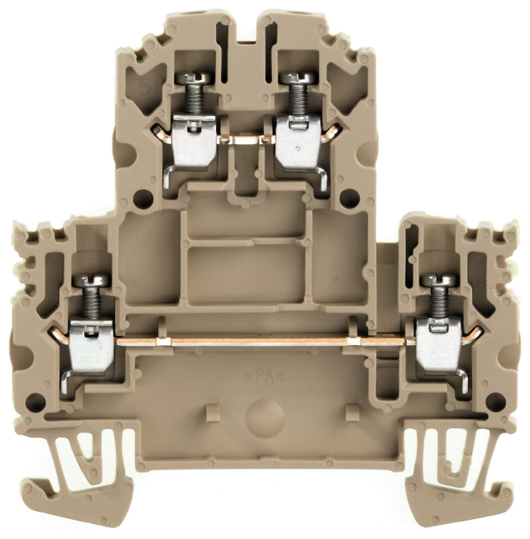 Feed Through Terminal Double Tier WDK 2.5N
