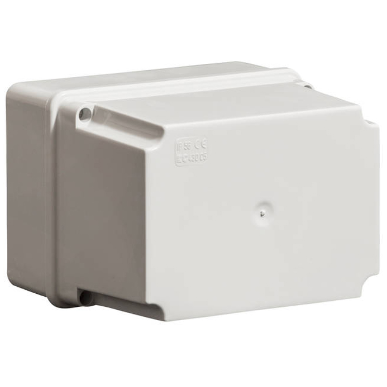 WISKA EC430C5 DLWIB25 DEEP LID IP65 ADAPTABLE BOX | LIGHT GREY | 150MM x 110MM x 140MM