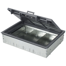 Tass 313mm x 230mm x 65mm 3 Compartment Screed Floor Box