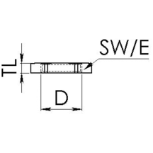 WISKA 10061782 LOCKNUT E