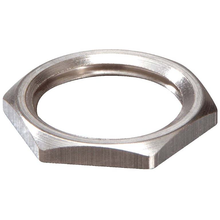 EMMU 40 Nickle Plated Locknut 40mm 